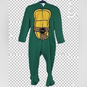 🌸🐢 TMNT Ninja Turtles One-Piece Footie Pajamas - Size 12-18m